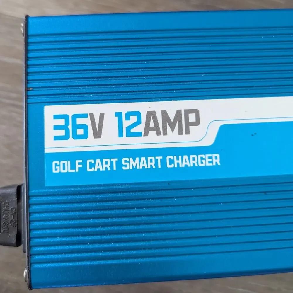 FLNGR Golf Cart Smart Charger 36V, 12AMP, D Plug
